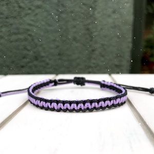 Handmade by me! Jewelry - $4 BUNDLED❥ Black & Purple Hemp Bracelet Handmade by me! Jewelry - $4 BUNDLED❥ Black & Purple Hemp Bracelet